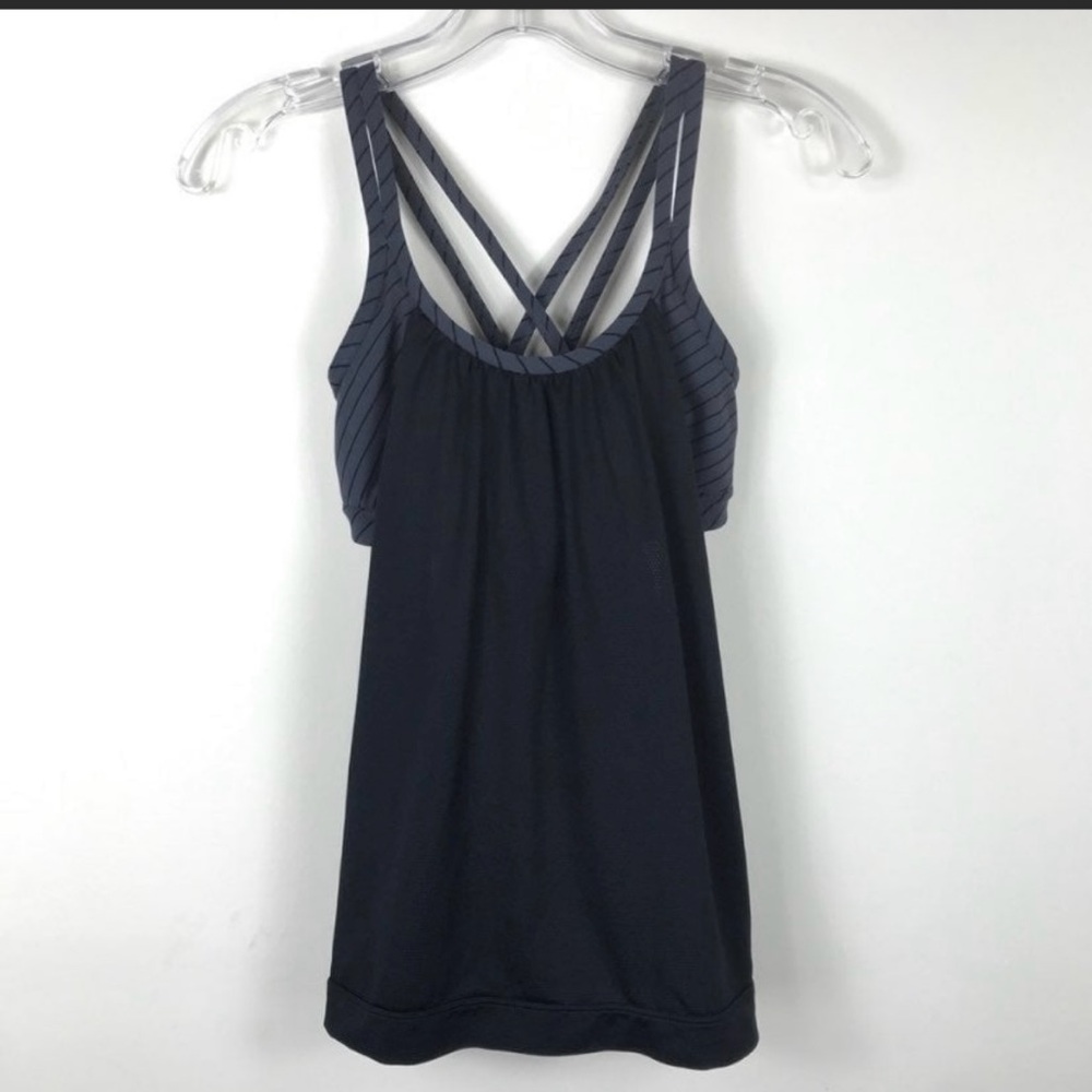 Athleta Tank With Sports Bra xs
